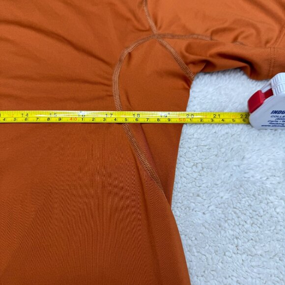 Nike Pro Combat Dri-Fit Men's Orange SS T-Shirt, size L - Picture 6 of 6